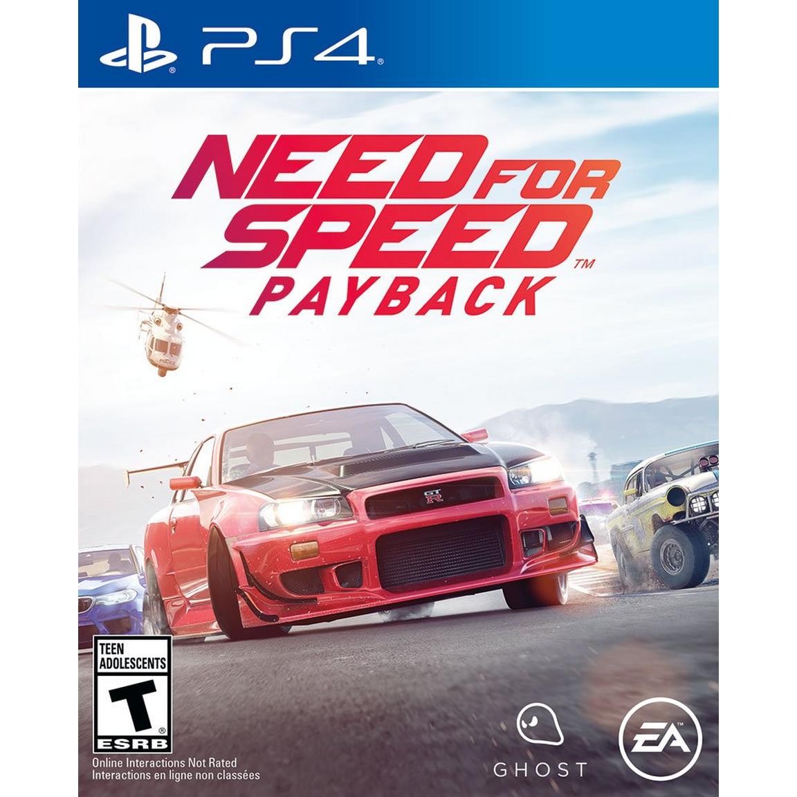 NEED FOR SPEED PAYBACK PS4